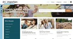 Desktop Screenshot of droomparken.info